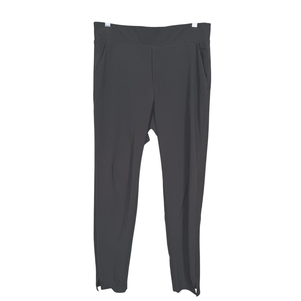 Athleta Black‎ Zip Pocket Athleisure Pants Women's Size 6